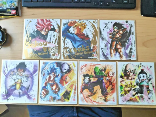 Dragon Ball x7 Shikishi ART9