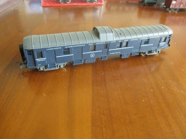 Fourgon à Bagages CIWL N°1290 - France Trains - Échelle HO (1/87) - Plastique