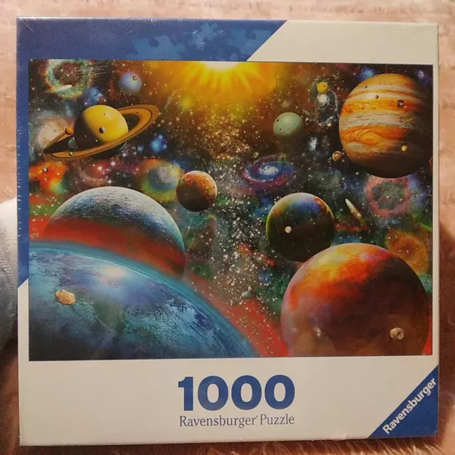 1000 Piece Jigsaw Puzzle PLANETARY VISION Ravensburger 27" x 20" New in Box