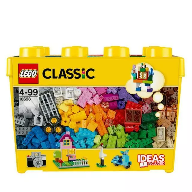 LEGO Classic LEGO® Medium Creative Brick Box (10696) 484 Pieces Lego early learn