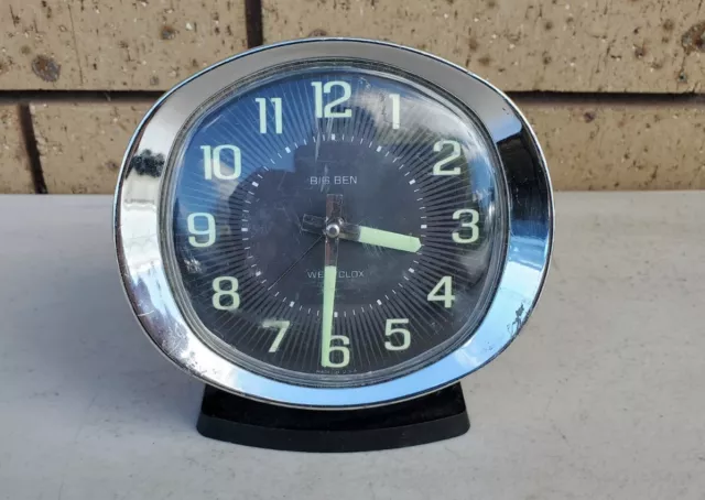 Vintage 1920S Westclox Big Ben Nickel Repeater Alarm Clock $150.00 -  Picclick Au