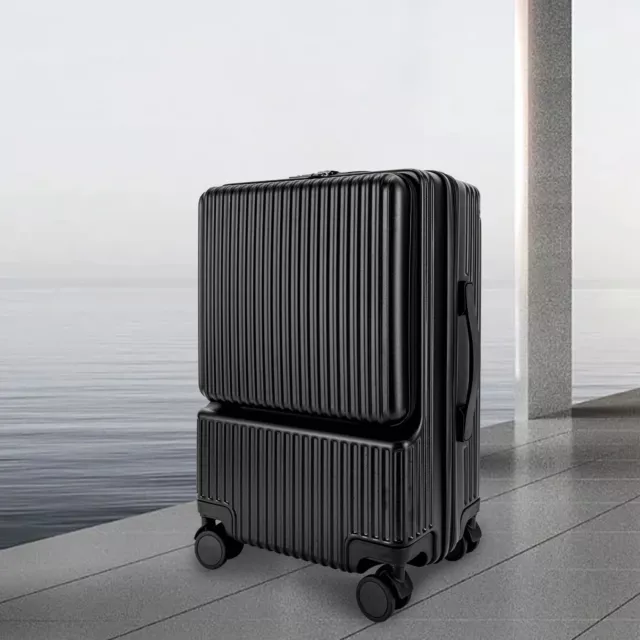 20" Business Carry On Luggage Hard Shell Suitcase Spinner TSA Lock Suitcase Case