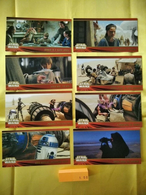 Star Wars Épisode 1 Carte à collectionner Widevision 8 Carte 100
