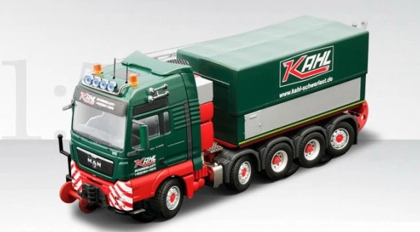 CONRAD - MAN TGX 8x4 mit Anhänger FAYMONVILLE Variomax - 1/50 - CON76213/01 EUR 285,59 - DE