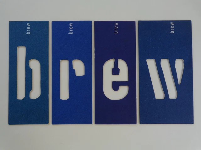 4 Beer Brewery Coasters ~*~ BREW MOON Brewing ~ MASSACHUSETTS & HAWAII ** CLOSED