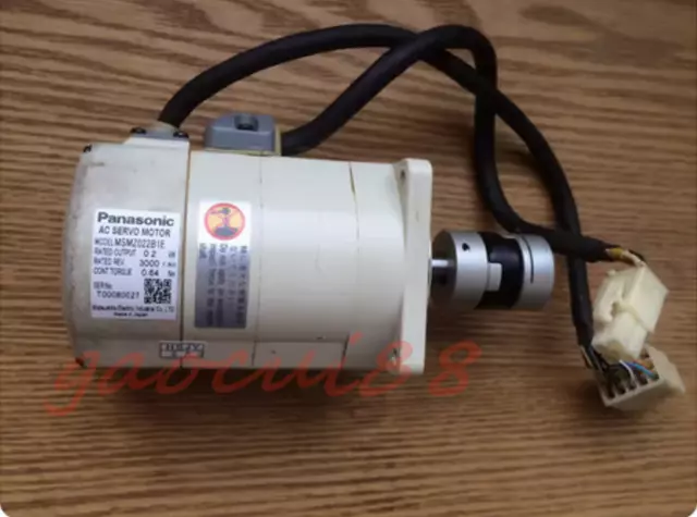 Panasonic servo motor MSMZ022B1E 0.64N 200W USED 1PC 3months warranty Tested OK