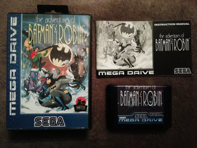 Jeu SEGA Megadrive The Adventures of Batman & Robin EUR Très Bon état