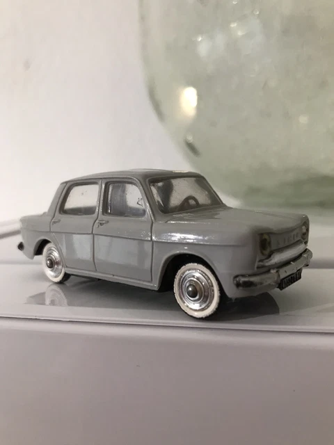 NOREV 1/43 Simca 1000 Auto-école N°57 – Vert – Ancienne Miniature Sans Boîte