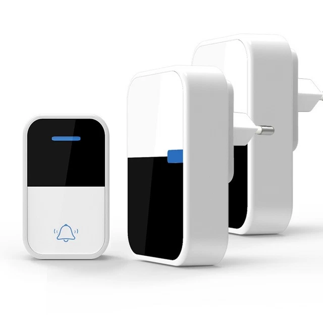 TüRklopfer wireless, nessuna batteria necessaria, impermeabile, autovertente7044