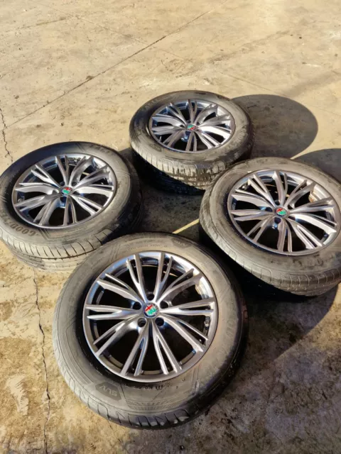 Kit RUOTE ALFA ROMEO STELVIO 18 pollici originali gomme GOODYEAR 235/60 R18