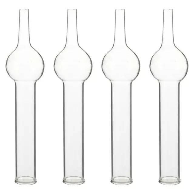 4 Pcs Glas Chemische Versuchsausrüstung Trockenröhrchen Für Den Unterricht