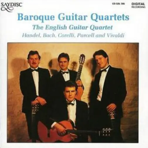 Various Composers Baroque Guitar Quartets (English Guitar Quartet) (CD) Album