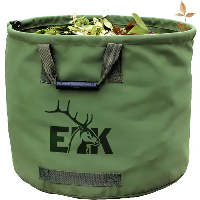 ELK 33-Gallon Multipurpose Garden Leaf Waste Bag - Heavy Duty w/ Rubber Handles