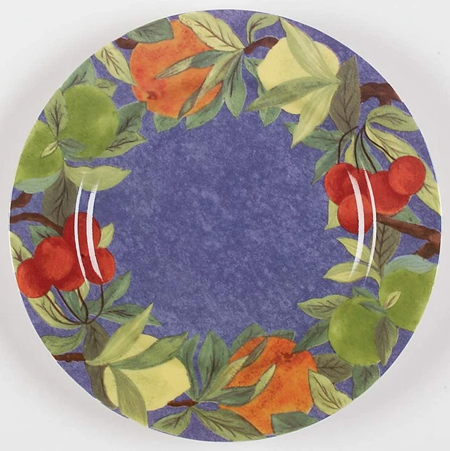 Laure Japy Jardin Bleu Salad Dessert Plate 1854347 Laure Japy Jardin Bleu Salad Dessert Plate 1854347