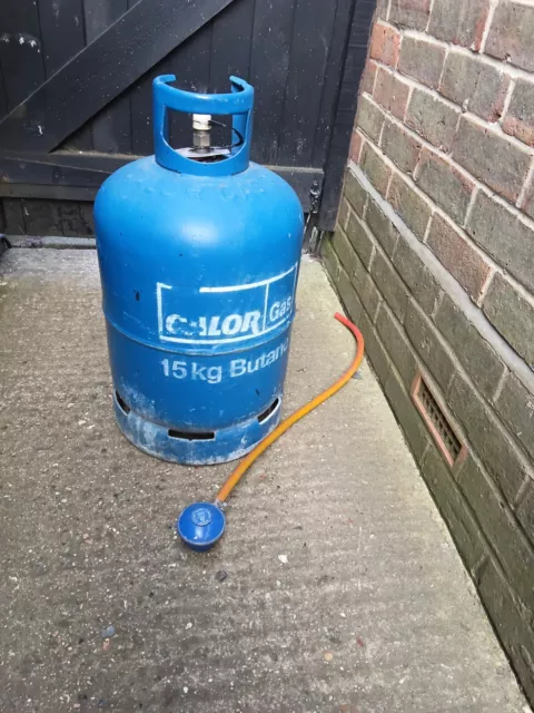 Calor Gas Bottle 15Kg Butane Empty With Regulator