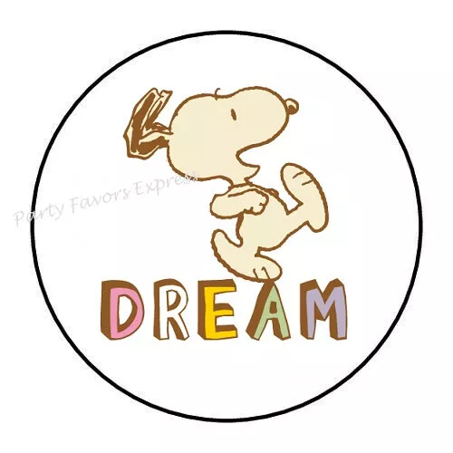 30 Dream Envelope Seals Labels Stickers Party Favors 1.5" Round 2