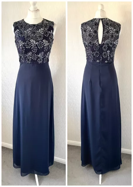 Hobbs alexis best sale maxi dress navy