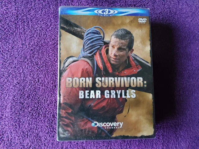 Born Survivor: Bear Grylls 3 DVD Box Set Brand New and Sealed