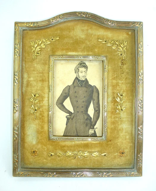 Marco de fotos elegante siglo 19 Francia Rusia