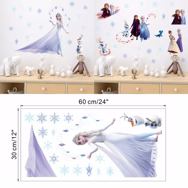 Elsa Prinzessin Wandaufkleber Art Decal Zimmer Schlafzimmer Fenster Dekoration