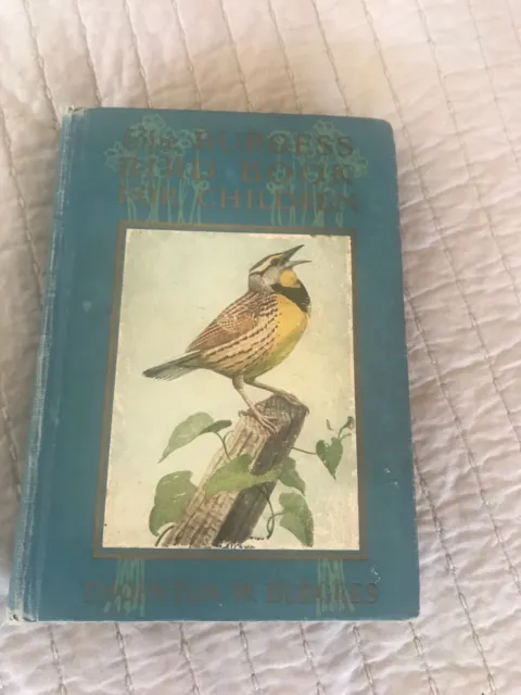 The Burgess Bird Book For Children by Thornton W. Burgess Vintage 1924