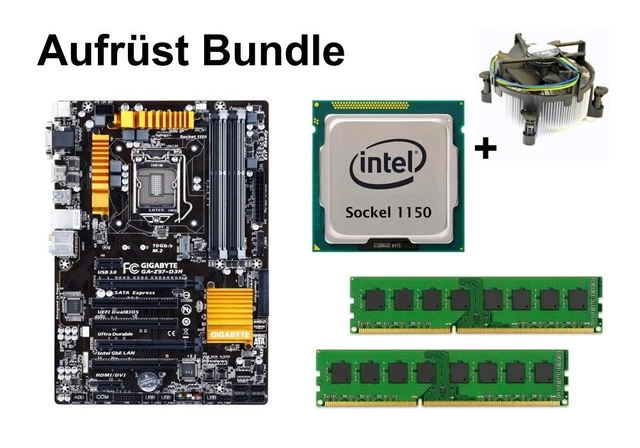 Combos de CPU y placas base, Componentes/piezas ordenador