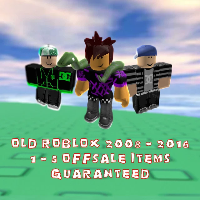 OG 2008 Roblox Account – Unverified, Safe, Clean Username – Instant Delivery