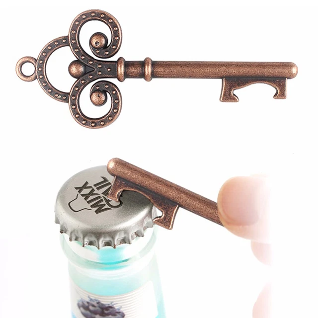 50Pcs Skeleton Key Bottle Opener Wedding Party Favours Gift for Guest UK.