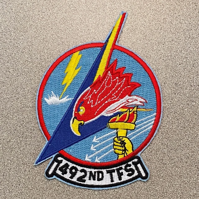 USAF 492ND TFS Tactical Fighter Squadron RAF Lakenheath F-111 Air Force ...