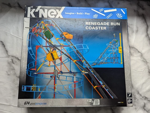 K NEX RENEGADE RUN Coaster original box and instructions 16.00 PicClick UK