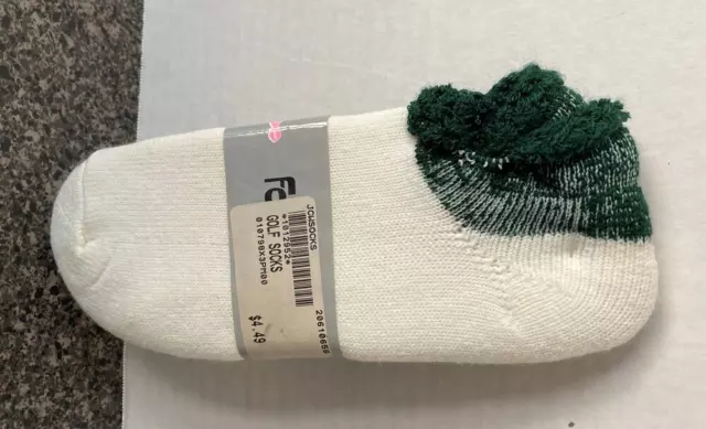 NOS Vintage Women's FJ FOOTJOY Golf Socks Shoe Size 5-9 Low Ankle USA