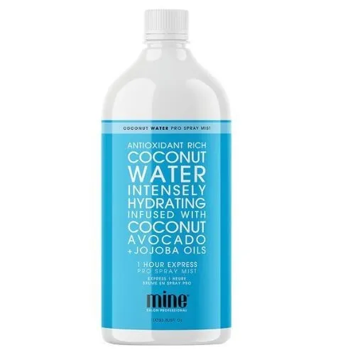 Minetan Antiossidante Acqua di cocco 1 Ora Pro Spray Marrone Nebbia 1 Litro