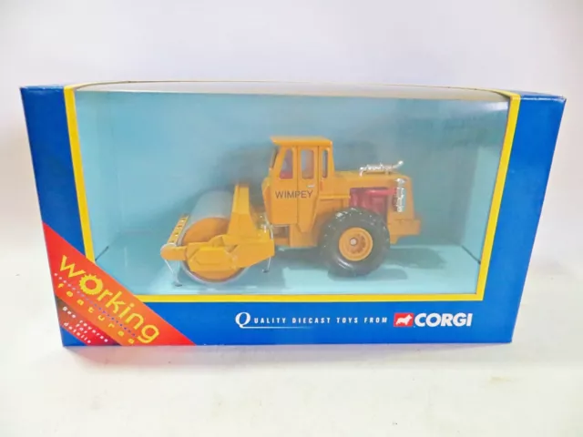 Corgi Ty86001 'Raygo Rascal Road Roller - Wimpey (Rotating Roller). Mib/Boxed.