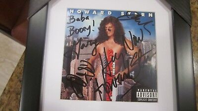 Howard Stern Radio Cast Autographed Cd Wow!!! Try Finding Another Super Rare- 2