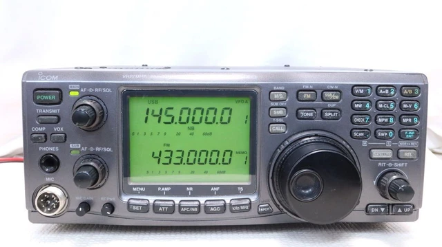ICOM IC-910D 144/430MHZ todo modo transceptor radioaficionado