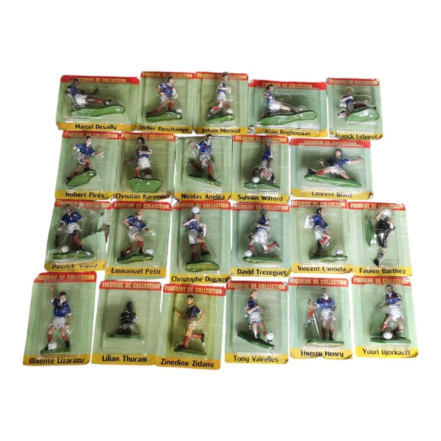 Lot equipe de france de football 1998 – 2002 - Collection