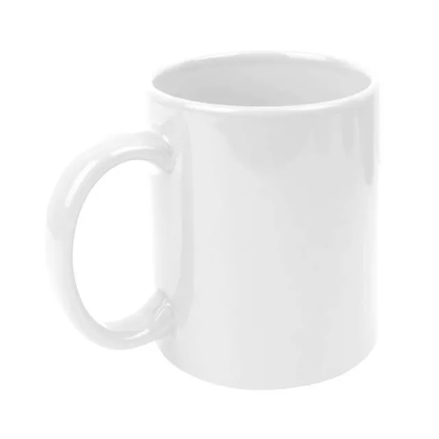 Schnabeltasse Keramik Weiß für Sublimation 350 ML 2 Stück