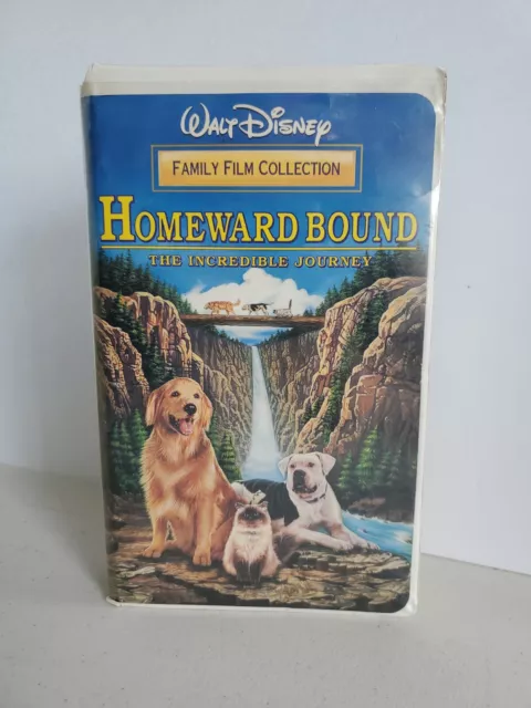 homeward bound the incredible journey vhs