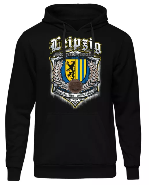 Für immer Leipzig Herren Kapuzenpullover | Fussball Trikot Fan Geschenk Ultras