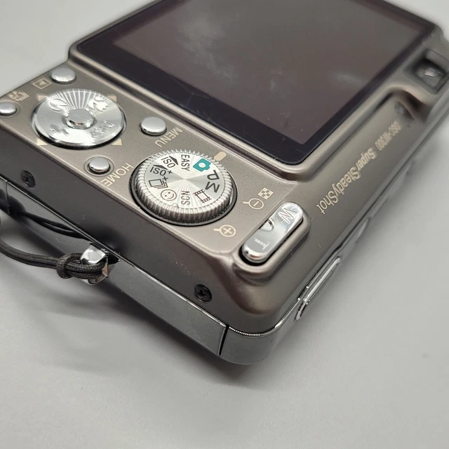 Sony Cybershot DSC-W300 13,6 megapixel fotocamera digitale compatta argento testato 20