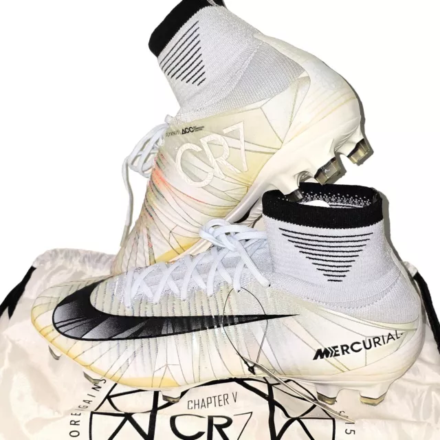 NIKE MERCURIAL SUPERFLY V 5 CR7 FG UK8 US9 New Rare Football Boots