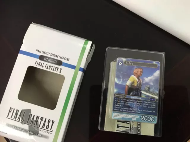 Final Fantasy X TRADING CARD GAME mazzo 50 carte nuovo sigillato gioco