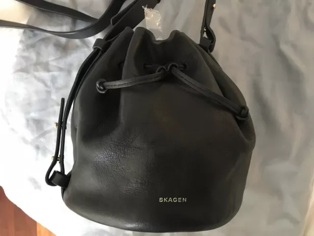 Skagen 'Mini Ibsen Dumpling' Slouchy Bucket Bag 3