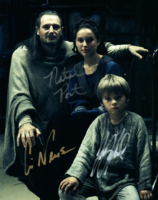 Liam Neeson Lloyd Portman autographed 8x10 signed Photo Picture with COA