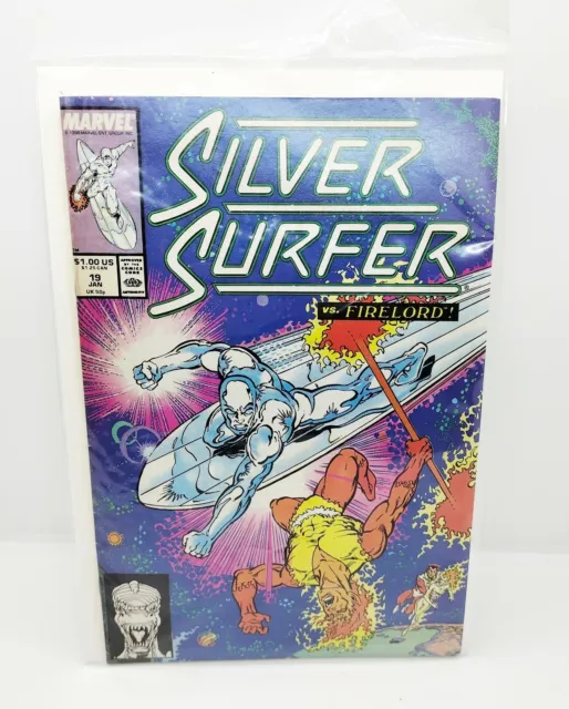 Silver Surfer Vol.3 #19 Jan 1989 Marvel Comics Newsstand Copy