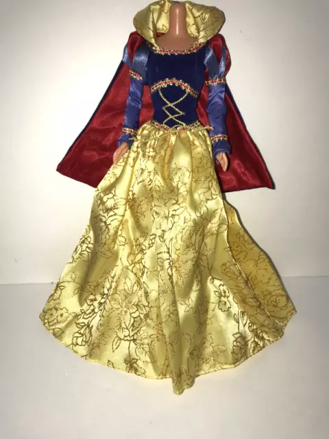 Barbie Doll Clothing Collector Snow White Disney Gown Dress Mattel 1998