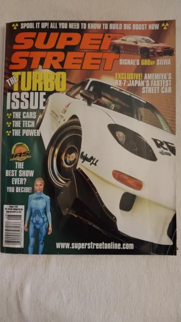 SUPER STREET Magazine - August  2002 Turbo issue