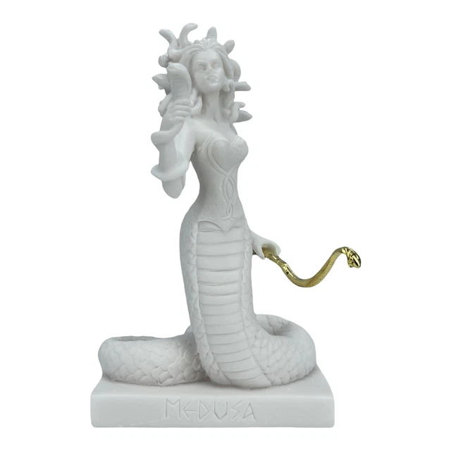 MEDUSA SNAKE Hair Woman Female Symbol Greek Roman Statue