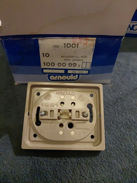 Doigt Interrupteur Lumineux Sirius70 - Ivoire de EFAPEL