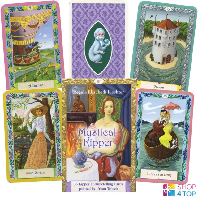 Mystical Kipper Orakel Deck Karten Regula Elizabeth Fiechter Geheimlehre Agm Neu